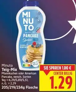 E-Center Minuto Teig-Mix Angebot