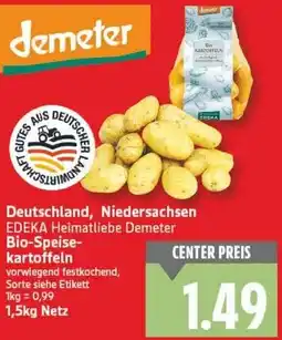E-Center demeter EDEKA Heimatliebe Demeter Bio-Speisekartoffeln Angebot