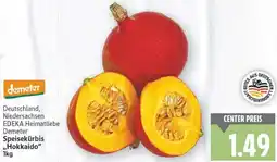 E-Center EDEKA Heimatliebe Demeter Speisekürbis ,,Hokkaido" Angebot