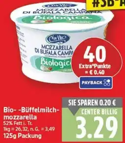 E-Center Bio--Büffelmilchmozzarella Angebot