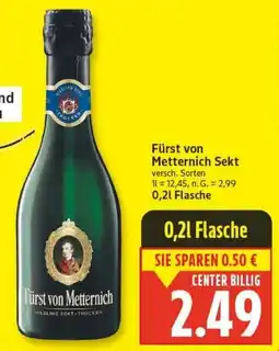 E-Center Fürst von Metternich Sekt Angebot