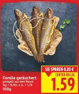 E-Center Forelle geräuchert Angebot
