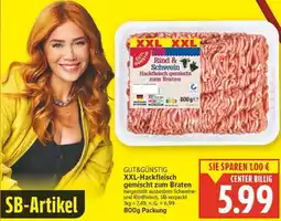 E-Center GUT&GÜNSTIG XXL-Hackfleisch gemischt zum Braten Angebot