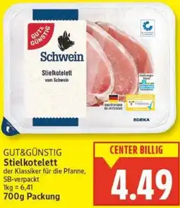 E-Center GUT&GÜNSTIG Stielkotelett Angebot