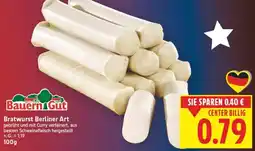 E-Center Bauern Gut Bratwurst Berliner Art Angebot