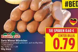 E-Center Bauern Gut Zarte Wiener Würstchen Angebot
