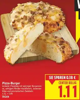 E-Center Pizza-Burger Angebot