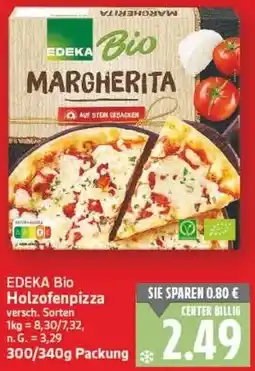 E-Center EDEKA Bio Holzofenpizza Angebot