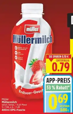 E-Center Müller Müllermilch Angebot