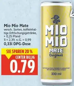 E-Center Mio Mio Mate Angebot