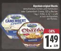 E-Center Alpenhain original obazda Angebot