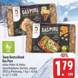 E-Center Team deutschland das pure banane-dattel-zimt Angebot