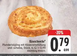 E-Center Käseschnecke Angebot