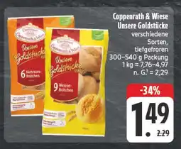 E-Center Coppenrath & wiese unsere goldstücke 6 mehrkorn-brötchen Angebot