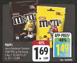 E-Center M&m's chocolate Angebot