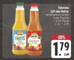 E-Center Valensina fruits + vitamin d Angebot