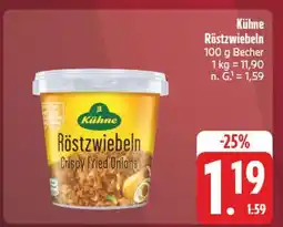 Edeka Kühne röstzwiebeln Angebot