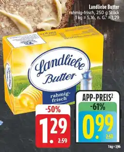Edeka Landliebe butter Angebot