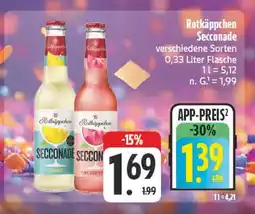 Edeka Rotkäppchen seccoade zitrone Angebot