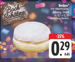 Edeka Back-schätze berliner Angebot