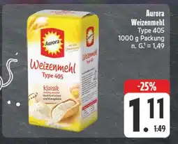 Edeka Aurora weizenmehl type 405 Angebot