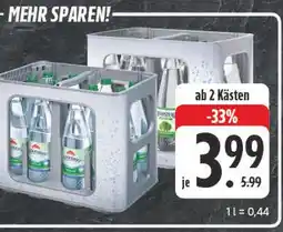Edeka Lichtenauer oder rennsteig natürliches mineralwasser Angebot