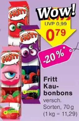 Wiglo Wunderland Fritt Kaubonbons Angebot