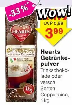 Wiglo Wunderland Hearts Getränkepulver Angebot