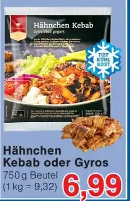 Wiglo Wunderland Hähnchen Kebab oder Gyros Angebot
