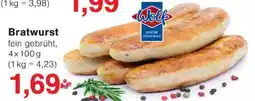 Wiglo Wunderland Wolf Bratwurst Angebot