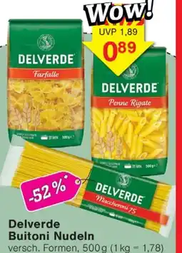 Wiglo Wunderland Delverde Buitoni Nudeln Angebot