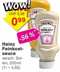 Wiglo Wunderland Heinz Feinkostsauce Angebot