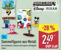 Aldi Nord Sammelfiguren aus Metall Angebot