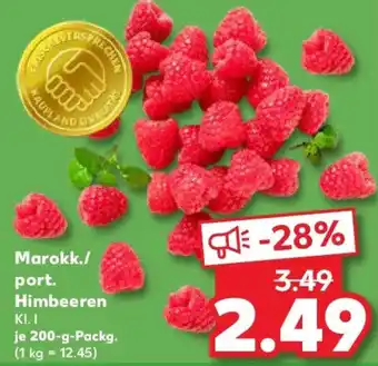 Kaufland Marokk./ port. Himbeeren Angebot