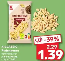 Kaufland K-CLASSIC Pinienkerne Angebot
