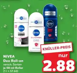 Kaufland NIVEA Deo Roll-on Angebot