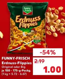 Kaufland FUNNY-FRISCH Erdnuss-Flippies Angebot