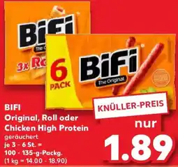 Kaufland BIFI Original, Roll oder Chicken High Protein Angebot