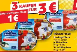 Kaufland RÜGEN FISCH Heringsfilets Angebot