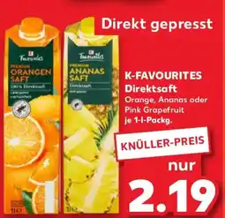 Kaufland K-FAVOURITES Direktsaft Angebot
