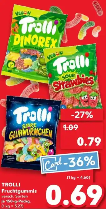Kaufland TROLLI Fruchtgummis Angebot