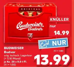 Kaufland BUDWEISER Budvar Angebot