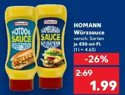 Kaufland HOMANN Würzsauce Angebot