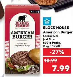 Kaufland BLOCK HOUSE American Burger Angebot