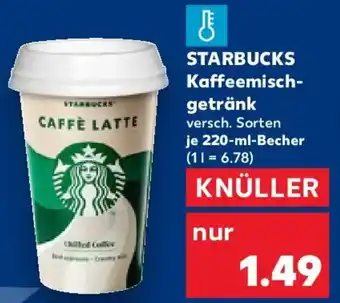 Kaufland STARBUCKS Kaffeemischgetränk Angebot