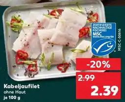 Kaufland Kabeljaufilet Angebot