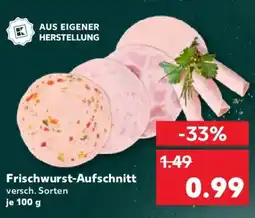 Kaufland Frischwurst-Aufschnitt Angebot