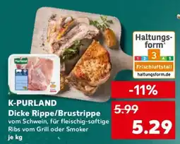 Kaufland K-PURLAND Dicke Rippe/Brustrippe Angebot