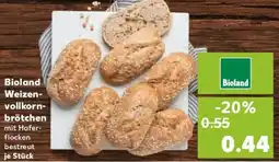 Kaufland Bioland Weizen vollkorn brötchen Angebot