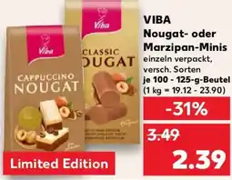 Kaufland VIBA Nougat- oder Marzipan-Minis Angebot